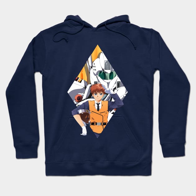 Patlabor Hoodie by sarahchibi